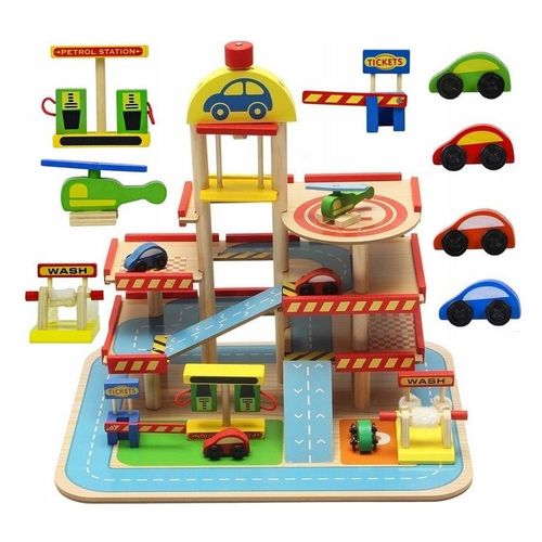 Garage Avec Places De Parking - Bois