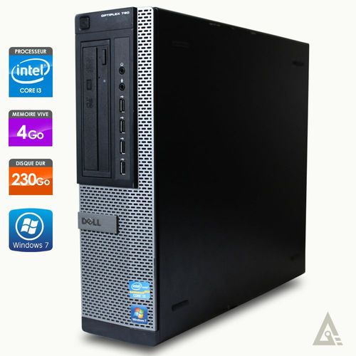 Dell Optiplex 790 Intel Core i3-2120 - 3.3 Ghz - Ram 4 Go - DD 232 Go