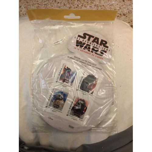 Collection Neuve Star Wars 4 Timbres