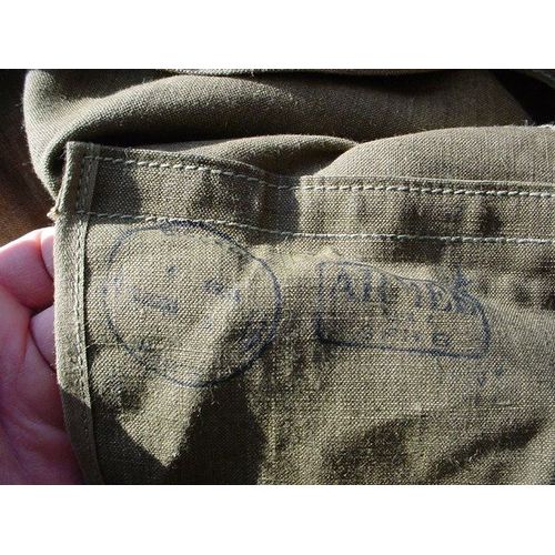 Militaria Sac Paquetage Tbe Marquage 1954