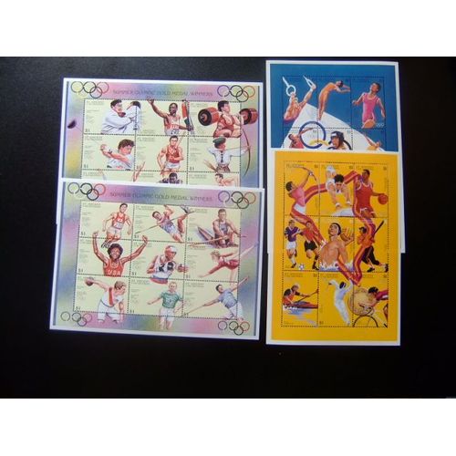 St. Vincent The Grenadines 1996 Summer Olympic Yvert 2854 / 62 + 2932 / 40 + 2951 / 59 + 2960 /68 ** Mnh