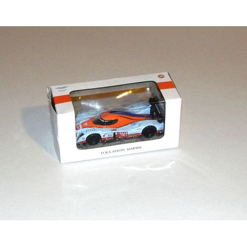 Aston Martin Lola Lmp1 Racing Gulf Petite Voiture Norev 8 Cm
