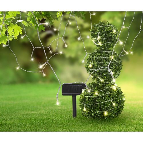 Guirlande Solaire Plastique Noir