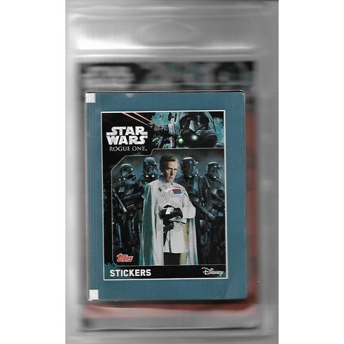 Topps - Sw301 - Star Wars Rogue One 16 + 2 Pochettes De 5 Stickers