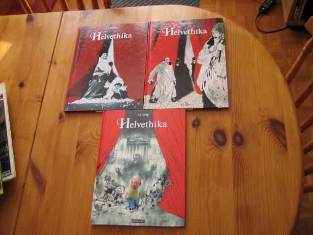 Lot Bd Helvethika 1 A 3 Complet Tbe Eo Paquet