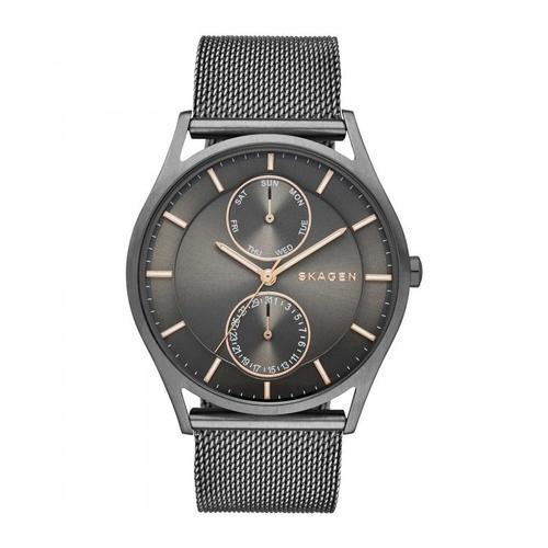 Skagen Montre Gris Multi-Cadrans Hommes Holst Skw6180