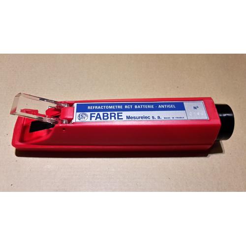 Réfractomètre de glycol portable Antigel de voiture 1-1.4 Batterie Acide  Moteur Liquide de refroidissement Testeur Outil Fluide Atc