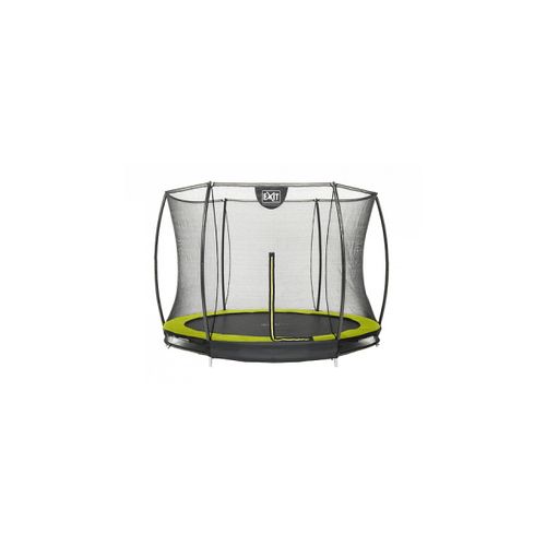 Trampoline Exit Silhouette Ground Citron Vert + Filet De Securite 244 8ft