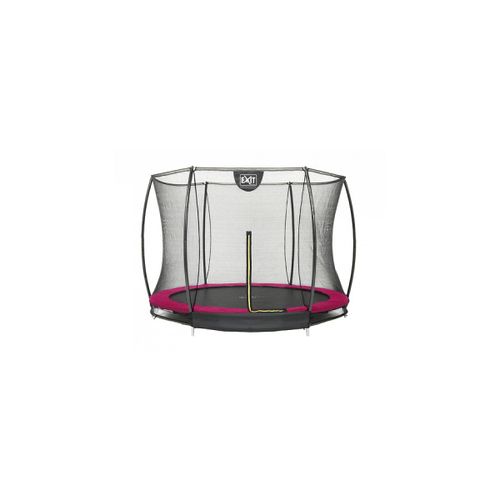 Trampoline Exit Silhouette Ground Rose + Filet De Securite 305 10ft