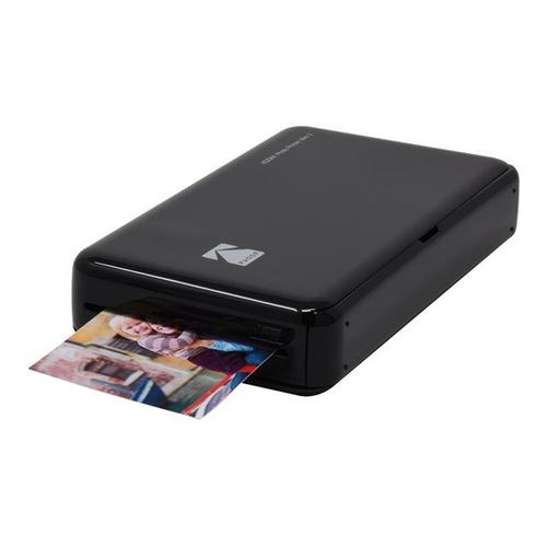 Kodak Photo Printer Mini 2 - Imprimante - couleur - thermique par sublimation - 53.3 x 86.4 mm jusqu'à 0.83 min/page (couleur) - Bluetooth, NFC - noir