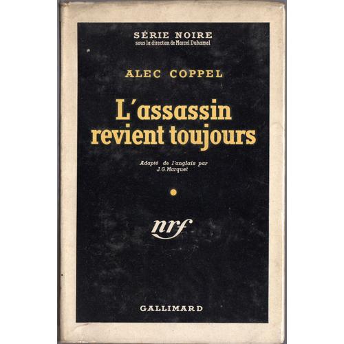 L'Assassin Revient Toujours - Série Noire N°172 + Jaquette - Édition Originale Cartonnée