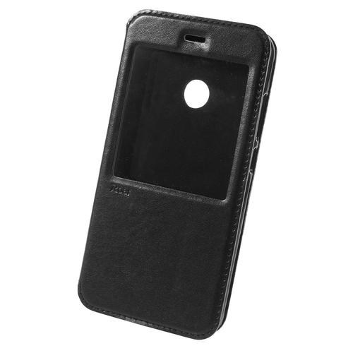 Etui En Pu   Fenêtre Vue Noble Noir Support Pour Xiaomi Mi A1