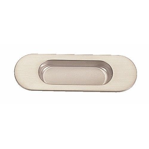 Poignée cuvette ovale en zamak nickelé-3922 ESTAMP