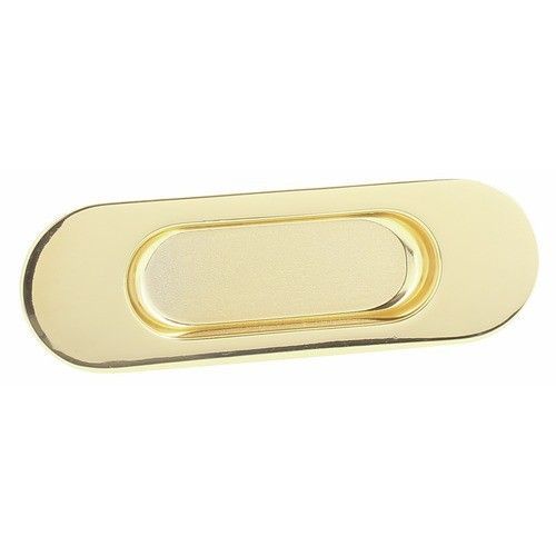 Poignée cuvette ovale en zamak doré-3921 ESTAMP