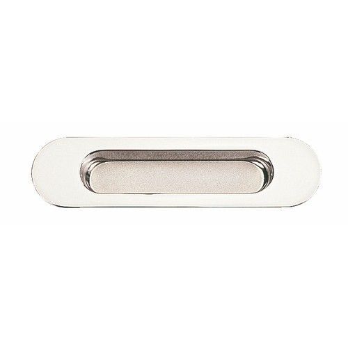 Poignée cuvette ovale en zamak chromé-3921 ESTAMP
