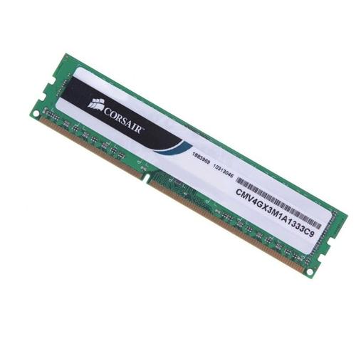 4Go RAM Pc Bureau CORSAIR Value Select CMV4GX3M1A1333C9 DDR3 1333Mhz 2Rx8 CL9