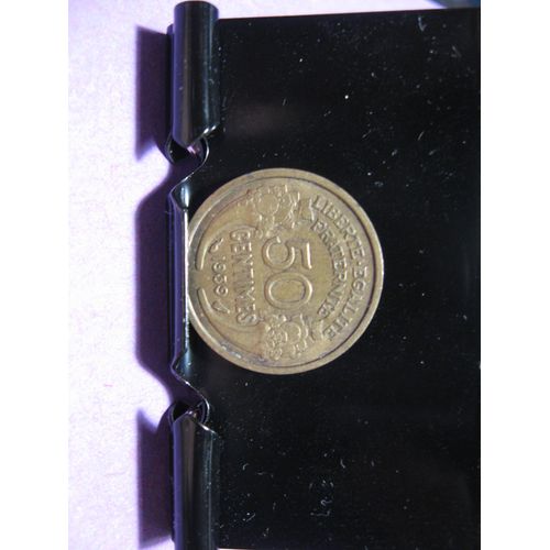 Pièce 50 Cts De Franc "Morlon" 1939