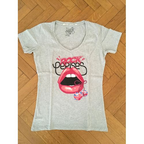 T-Shirt Le Temps Des Cerises Coton L Gris