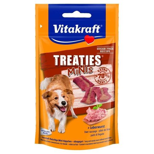 Friandises Treaties Minis Pâté De Foie Pour Chiens - Vitakraft - 48g