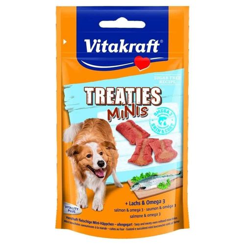 Friandises Treaties Minis Au Saumon Pour Chiens - Vitakraft - 48g