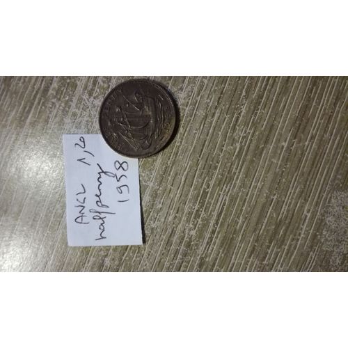 Half Penny 1958 Angleterre En L Etat Sur Les Photos