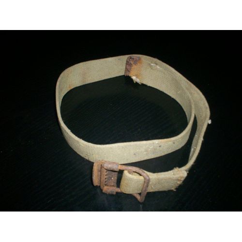 Authentique Ceinture En Tissus De La Seconde Guerre Mondiale 39-45