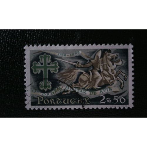 Timbre Portugal ( Yt 928 ) 1963 Ordre Militaire D'avis