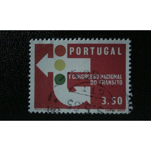Timbre Portugal ( Yt 957 ) 1965 Congrès National De La Circulation