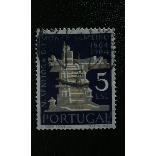 Timbre Portugal ( Yt 943 ) 1964 Pèlerinage-Église Sameiro