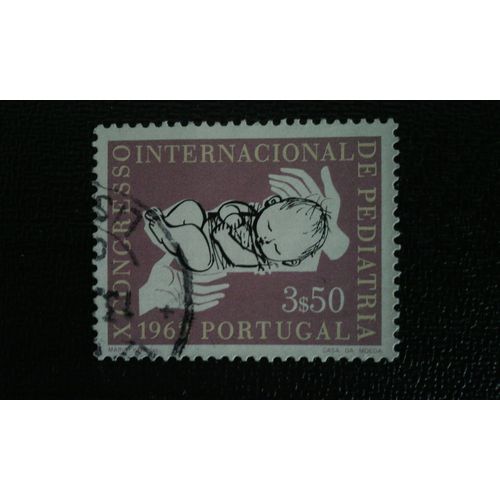 Timbre Portugal ( Yt 907 ) 1962 10ème Congrès International De Pédiatrie