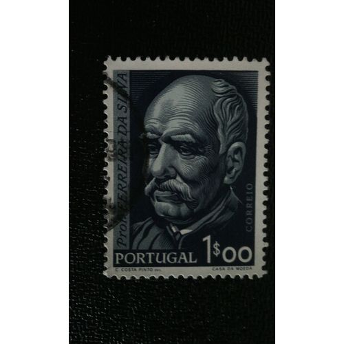 Timbre Portugal ( Yt 829 ) 1956 Silva, Ferreira Da (1853-1923) Chimiste