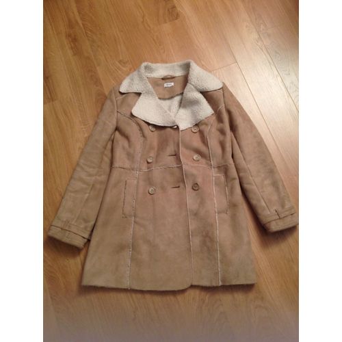 Veste Pimkie Veste Longue Polyester L Beige