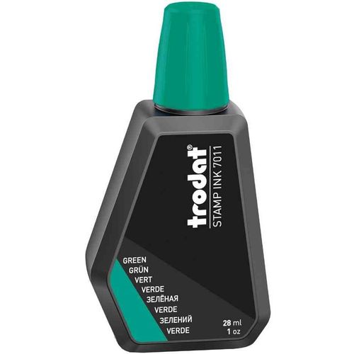 Trodat Encre Pour Tampon Encreur "7011", 28 Ml, Vert