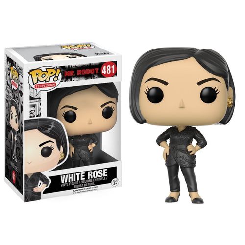 Figurine Pop - Mr Robot - White Rose - Funko Pop
