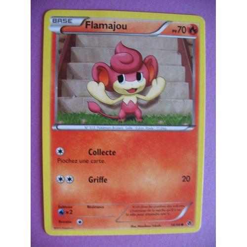 Carte Pokemon - Flamajou - 18/98 - Pouvoirs Emergents - 2011 - C