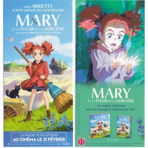 Marque Page "Mary Et La Fleur De La Sorcière", Nobi Nobi ! (Pika Edition) 2018