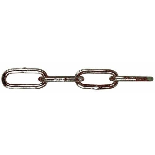 Chaînes droites maillons longs acier poli-52x12 mm CHAUBEYRE