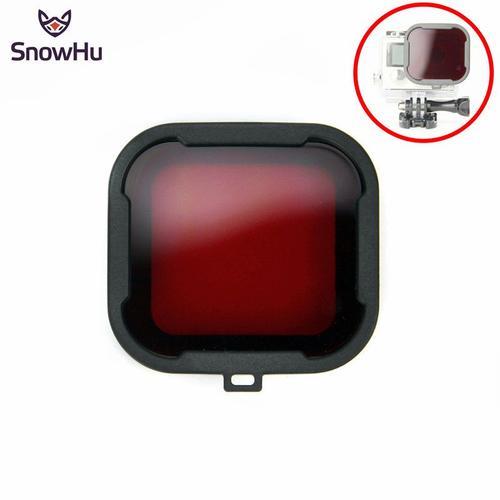 CNYO® SnowHu Haute qualité Caméra Filtres Rouge Boîtier Sous-Marin Sous Mer plongée Couleur des Verres Filtre pour GoPro Hero 4 3 + Caméra GP166