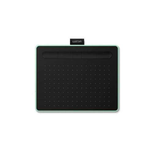 Stylet créatif Wacom Intuos Petite - Numériseur - 15.2 x 9.5 cm - électromagnétique - 4 boutons - sans fil, filaire - USB, Bluetooth - vert pistache