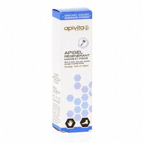 Apivita Apigel Régénérant Mains Et Pieds 10ml 