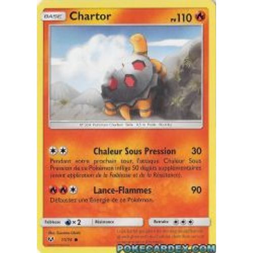 Carte Pokemon Française Chartor 11/ 73 Légendes Brillantes