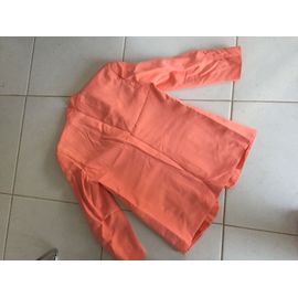 tailleur corail femme