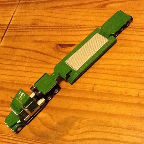 Siku Camion Semi Remorque Plateau Transport John Deere 1/80
