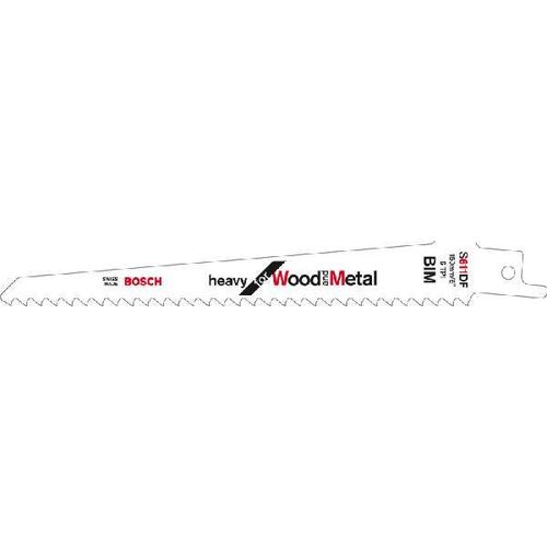 Bosch Lame de scie sabre S 611 DF Heavy for Wood and Metal