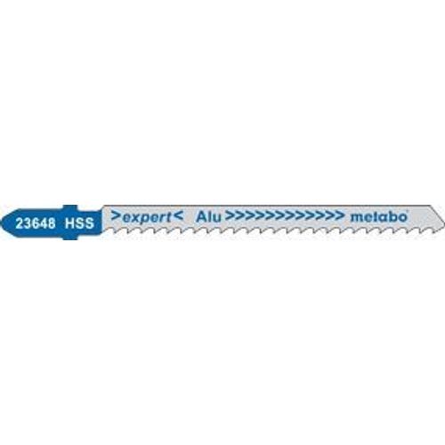 5 lames de scies sauteuses, Al+NE-M, expert, 74/3,0mm Metabo - 623648000