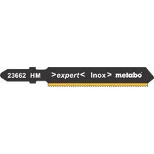 3 lames de scies sauteuses, inox, expert, 57/ 1,1mm Metabo - 623662000