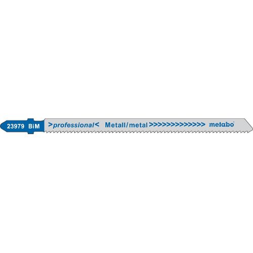 5 lames de scies sauteuses, métal, profess. 106/ 1,8 mm Metabo - 623979000