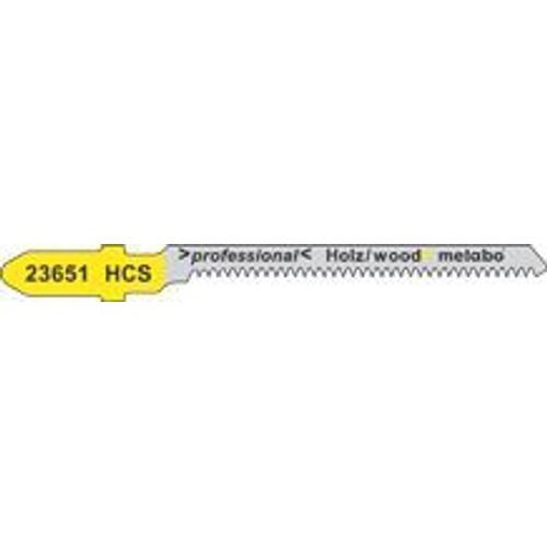 25 lames de scies sauteuses, bois, profess. 57 / 1,4 mm Metabo - 623624000