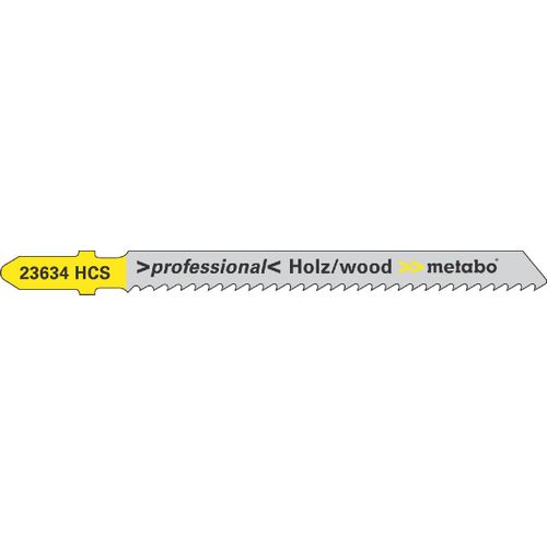 Metabo 100 lames de scies sauteuses, bois, profess. 74 / 2,5 mm