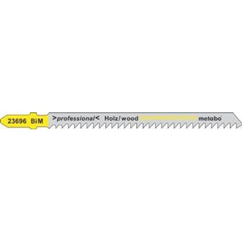 5 lames de scies sauteuses, bois, profess. 91 / 3,0 mm Metabo - 623696000